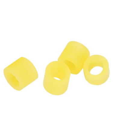 100 Non-Toxic Silicone Dental Color Code Rings - Yellow Orthodontic Instrument Bands for Easy Identification - Buy Online on SooperMarket.com