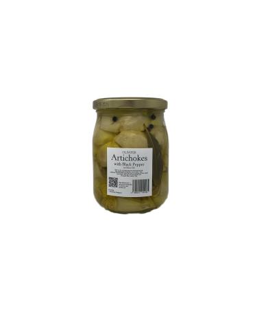 Olivifer Artichokes with Black Pepper in Olive Oil 530g