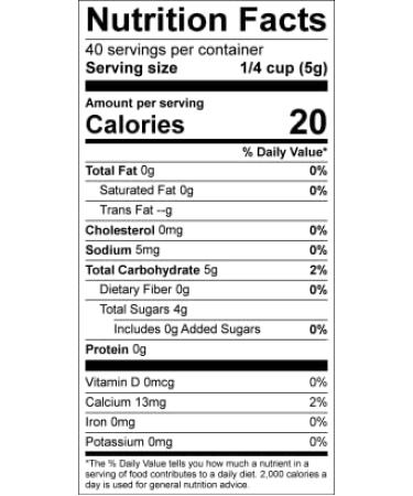 Phoebe Granulated Coconut Sugar 4.5 lbs (72 oz) - All Natural Vegan Premium Blend - Non-GMO Paleo Friendly - Buy Online on SooperMarket.com