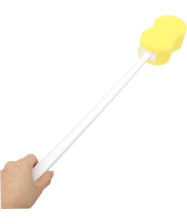 BELLIFFY Long Handle Bath Sponge Back Cleaner for Shower Loofah Exfoliating Body Scrubber Shower Brush Back Brush for Shower Sponges for Brush Handle for Shower Handled Sponge Bathing Pp - Buy Online on SooperMarket.com