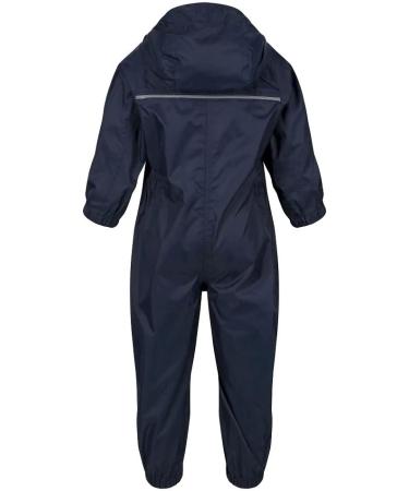 Regatta Kids Puddle Iv All-in-One Suit 2-3 Years - Navy | Unisex Waterproof Outdoor Clothing - Buy Online on SooperMarket.com