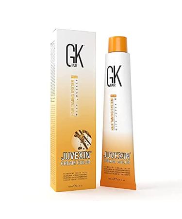 Buy GK HAIR Global Keratin Hair Color Cream - Iced Chestnut 6.91 | Long-Lasting Nourishing & Cleansing 100ml for Professional Styling - International Shipping Available - Buy Online on SooperMarket.com