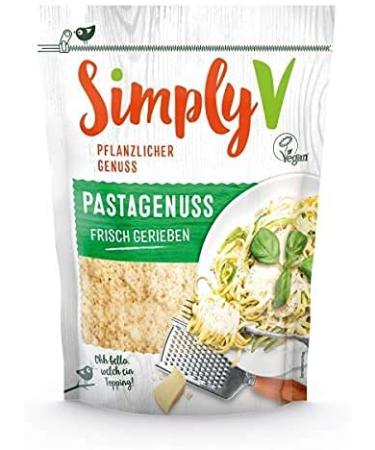 Simply V pasta to 100g |K se replacement vegan |Vegan scattered cheese without milk soy palm oil lactose -free gluten -free |Vegetable cheese replacement