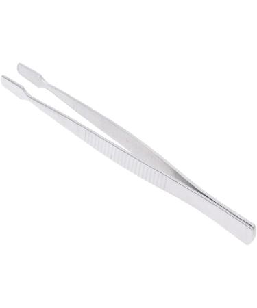 Mipcase Small Tweezers 2 Pcs Set - 11cm Insect Layering Tools - Silver Precision Tweezers for Craft & Detail Work - Buy Online on SooperMarket.com