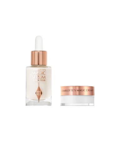 Charlotte Tilbury Charlotte Tilbury Magic Serum 0.2oz and Magic Light Cream 0.5oz Duo 0.14 Ounce (Pack of 2) 0.27 Ounce