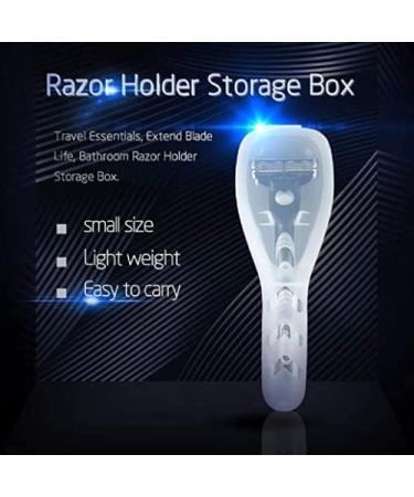 PiniceCore Portable Travel Razor Case - Protective Case for Manual Shaver - 1pc (17x5.5x3cm) - Ideal for International Shipping - Buy Online on SooperMarket.com