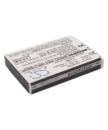 Replacement Battery Compatible with AIRIS Photo Star N708B PhotoStar 5708 PhotoStar DC50 Part Number: 02491-0037-01 02491-0037-02 2491-0015-00 VG0376120700002 600mAh/3.7V