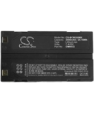 Replacement Battery for Smiths Capnocheck II Capnograph - 3400mAh/7.4V Compatible | International Shipping Available - Buy Online on SooperMarket.com