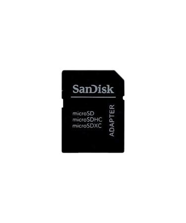 SanDisk MicroSD to SD Memory Card Adapter , Black