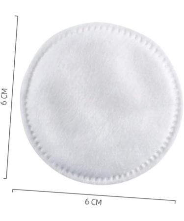 Angoily Reusable Cotton Face Cleaning Pads - Round Exfoliating Makeup Remover Puffs | Eco-Friendly Pure Cotton Wipes for Women - Buy Online on SooperMarket.com