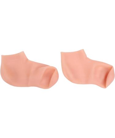 Gel Socks Comfortable Elastic SPA Foot Care Gel Socks for Cracked Feet for The Salon (XL) - Buy Online on SooperMarket.com