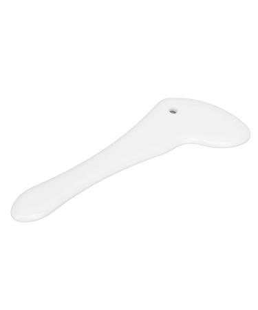 Buy Ceramic White Gua Sha Board - Portable Skin Care Massage Tool for Body & Face - Buy Online on SooperMarket.com