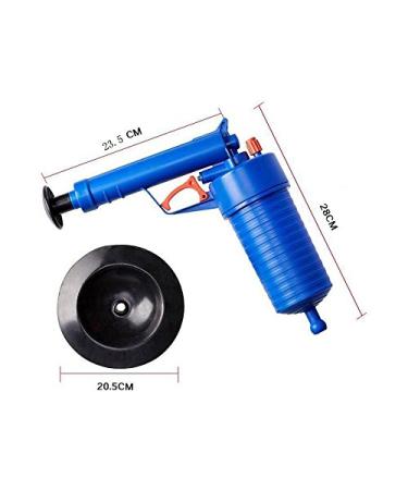 High Pressure Drain Pump Cleaner - Powerful Air Blaster Plunger Gun for Toilets & Basins | Unblock Your Kitchen & Bathroom - Buy Online on SooperMarket.com