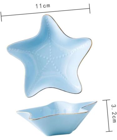 MAGICLULU Games Elderly 3 Pcs Sauce and Vinegar Dish Ceramics Flower Sauce re-usable Household Dipping Dish 11X11X3.2CM Assorted Color - Buy Online on SooperMarket.com