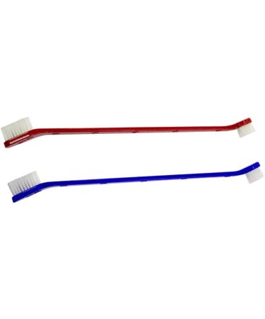 Sosoport 2pcs Set Pet Toothbrush Big Head Toothbrush Soft Dogs Finger Toothbrush Cat Double Head Toothpaste - Buy Online on SooperMarket.com