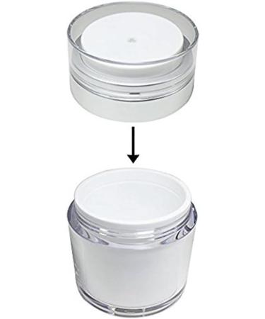 jumbans New Empty Airless Cosmetic Container - the Best Refillable Container for Creams Gels & Lotions - Buy Online on SooperMarket.com