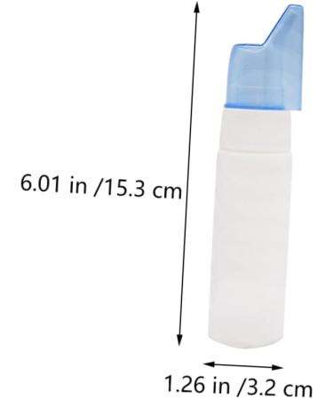 FRCOLOR 6pcs Leak Proof Nasal Spray Plastic Containers for Travel - Reusable Mini Bottles for Toiletries & Perfume - Buy Online on SooperMarket.com