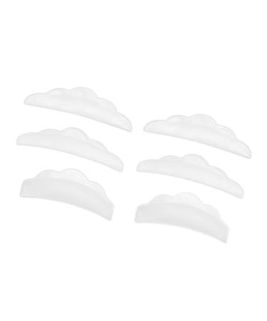 3 Pairs Eyelash Extension Kit Eyelash Curler Shield Pads Eyelash Perm Kit Lash Lift Kit Eyelash Curler Mold