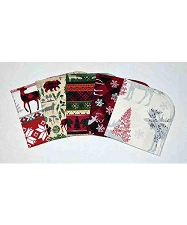 1 Ply Winter Lodging Set Napkins 12x12 inches 5 Pack - Little Wipes (R) Flannel - Buy Online on SooperMarket.com