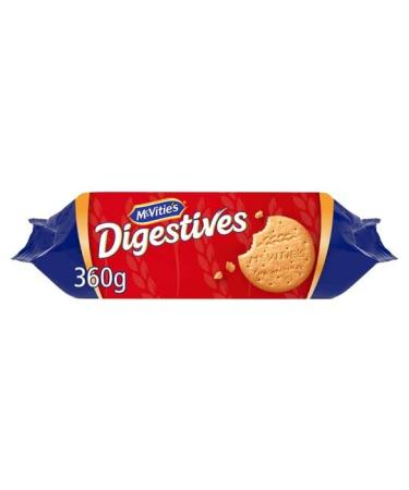 McVitie's Digestives Original Biscuits 360g - Pack of 6 | Authentic British Biscuits - Buy Online on SooperMarket.com
