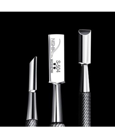 Stainless Steel Nail & Cuticle Care: Precision Toolsfor At-Home Manicures & Pedicures-Expert Silver - Buy Online on SooperMarket.com