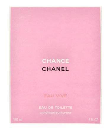 Chanel Chance Eau Vive Eau De Toilette Spray 5 Ounce 5 Fl Oz (Pack of 1) - Buy Online on SooperMarket.com