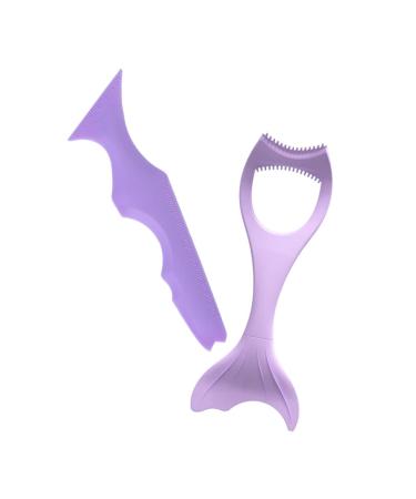 Hemoton 2pcs Eye Makeup Tools Eyeliner Stencils Eyeliner Applicator Tool Mascara Drawing Aid Tool Eyeliner Guard Make up Aid Tools Eyeliner Make up Silicone Eye Make up Tools 15x5.7cm
