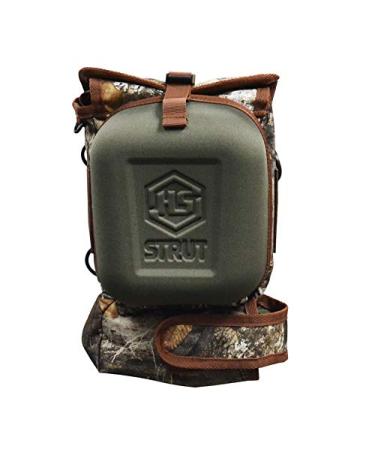 Hunters Specialties STRUT Durable Adjustable Hunting Turkey Realtree Edge Chest Pack with Magnetic Closure, camo