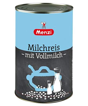 Rice pudding with whole milk from MENZI 4 200g