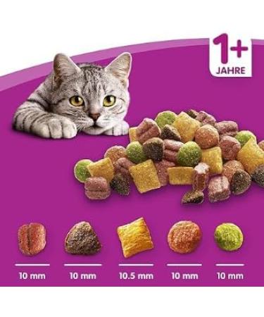 Whiskas Adult 1+ Dry Cat Food Tuna - 5x800g Packs | Premium Dry Food for Adult Cats - Available in Various Packaging - Buy Online on SooperMarket.com