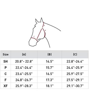 Adjustable Black Foal Halter for Colts, Fillies, and Miniature Horses by HORZE - Buy Online on SooperMarket.com