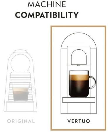 Nespresso Vertuo Double Espresso Scuro 40 Capsules 4x Sleeves of 10 - Buy Online on SooperMarket.com