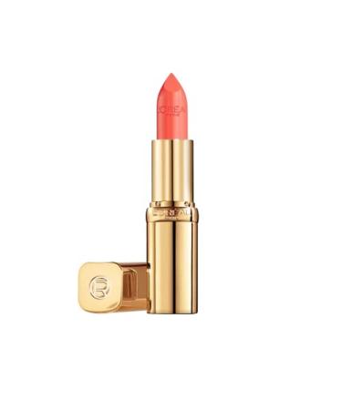 L'Or al Paris Color Riche Satin Smooth Lipstick Moisturising Pure Pigment Lip Colour With Omega 3 & Vitamin E 373 Magnetic Coral 373 Magnetic Coral 1 count (Pack of 1)