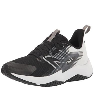 New Balance Kid's Rave Run V2 Lace-Up Shoe Little Kid (4-8 Years) 1 Little Kid Black/White