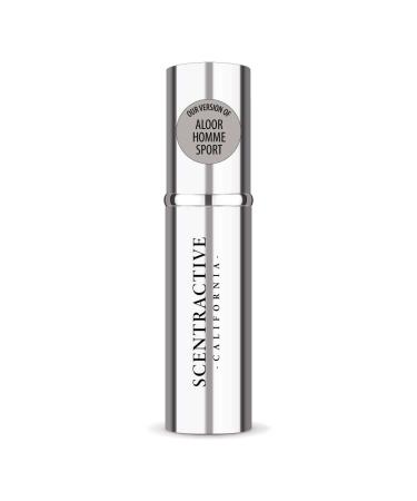 CA Perfume Impression of Aloor Homme Sport For Men Eau de Parfum Spray Refillable Atomizer Bottle 0.17 Fl Oz/5ml-X1 CHAVELLE ALOOR HOMME SPORT IMPRESSION 0.17 Fl Oz (Pack of 1)