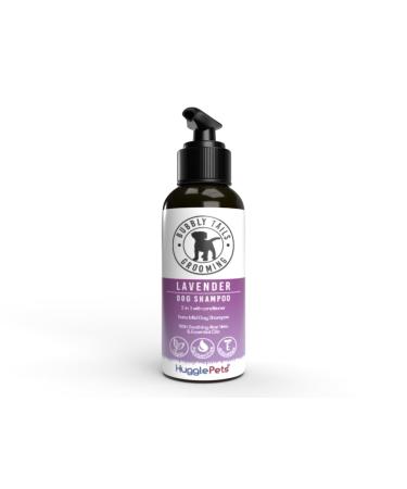 HugglePets Bubbly Tails Lavender 2 in 1 Shampoo Conditioner for Dogs 500ml | Fragrant Grooming Clean Fresh-Smelling Pups | No Paraben Preservatives and Vegan Friendly Lavender 2 in 1 Shampoo 500ml