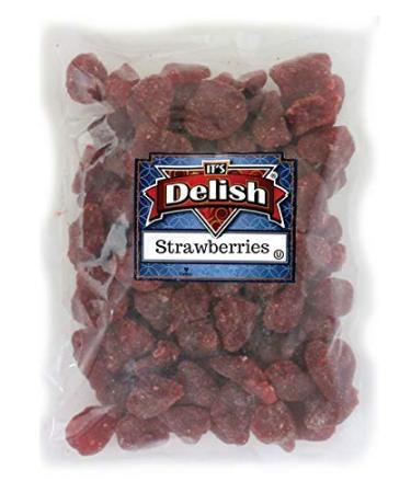 Dried Sweetened Strawberries by Its Delish, (2 lbs) 2 Pound (Pack of 1)