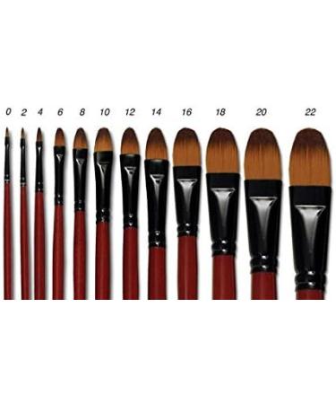 Ebony Splendor Long Handle Filbert Brush Set - Set of 6 Brushes - Buy Online on SooperMarket.com