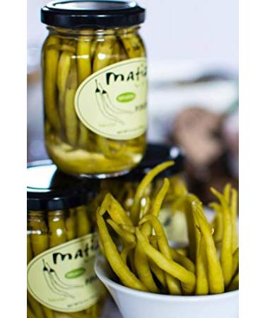 Matiz Piparras Basque Guindilla Peppers (6.4 oz.) - Authentic Spanish Green Pickled Peppers from Spain - Buy Online on SooperMarket.com
