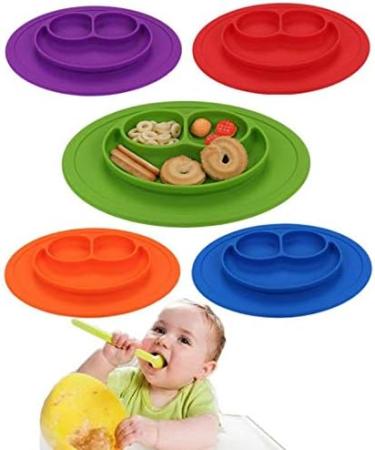 SAYGOGO Silicone Baby Placemat | Anti-Fall Sucker Bowl | 20x25 cm - Buy Online on SooperMarket.com