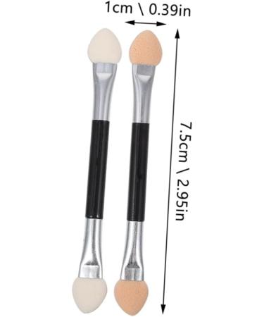 Housoutil 40pcs Latex Eye Shadow Stick Eyeshadow Double Sided Makeup Brush Cosmetic Brush Kit Suite - Buy Online on SooperMarket.com