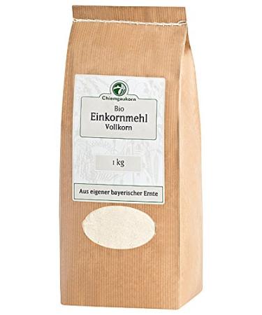Chiemgaukorn Organic Einkorn Wheat Flour wholemeal (1x 1Kg)