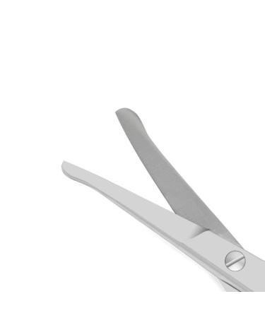 ProMax Facial Hair Scissors for Men - Curved & Rounded Blades, Trim Moustache, Nose Hair, Beard & More - 100% Stainless Steel - Buy Online on SooperMarket.com