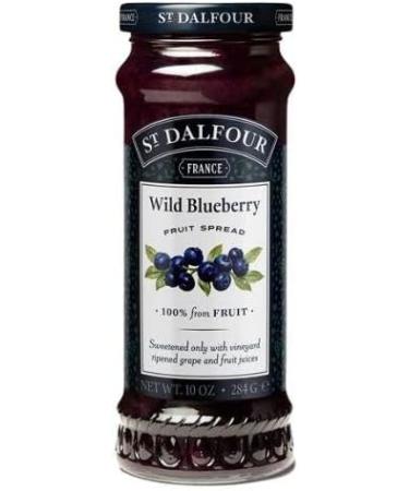 St Dalfour Jam Pick N Mix - Create Custom Jam Combo with 21+ Flavours | Apple & Cinnamon Black Cherry Blackberry Blackcurrant | 3 Pack (284g) - Perfect Jam Gift Set for Jam Lovers - Buy Online on SooperMarket.com