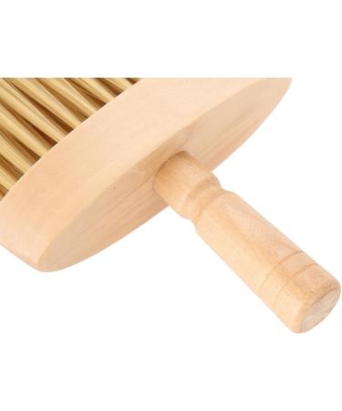 Demeras Hair Cut Cleaning Brush Barber 16x11x4 Neck Face Duster Brush Salon Hair Cleaning Wooden Sweep Brush Hair Cut Hairdressing Tool - Buy Online on SooperMarket.com