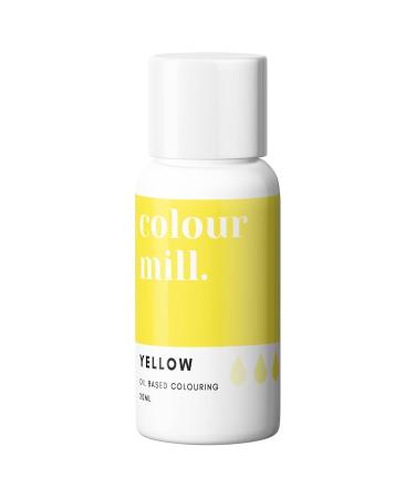 Colour Mill Oil Based Food Colouring 20ml (Yellow)