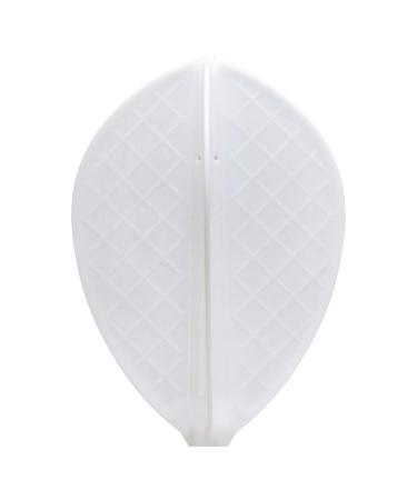 COSMO DARTS FIT Flight PRO Dart Flights D-3 White