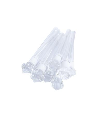 Pink Diamond Disposable Mascara Brushes - 60 Pcs | Makeup Brush Mascara Wand in Sanitary Tube | Lash Supplies - Buy Online on SooperMarket.com