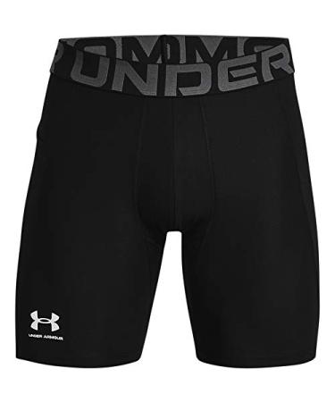 Under Armour Men's Armour Heatgear Compression Shorts Black (001)/Pitch Gray Large