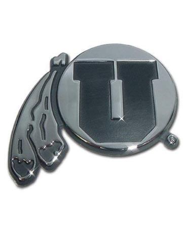 University of Utah Utes Chrome Plated Premium Metal Car Truck Motorcycle Emblem